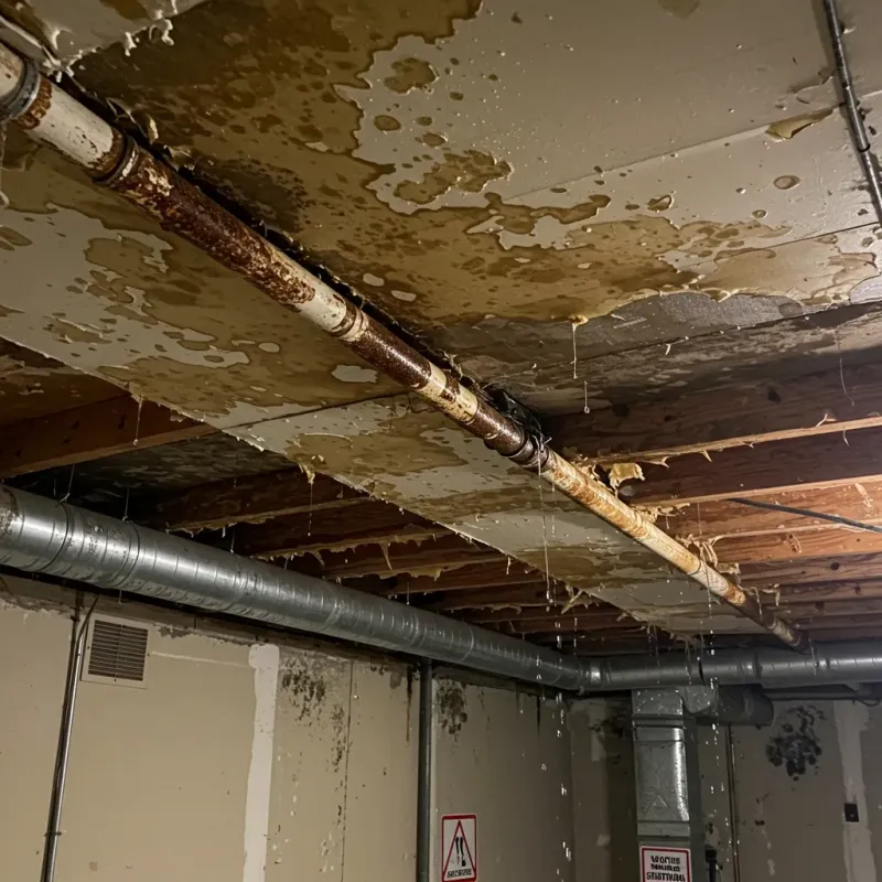 Ceiling Water Damage Repair in Dooms, VA